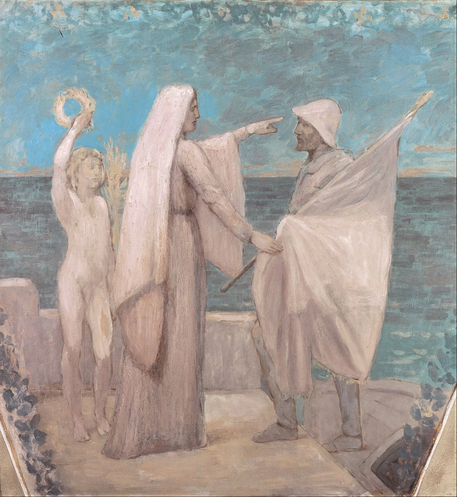 Pierre Puvis de Chavannes - 112, Studio per il patriottismo, Museo d'arte Ohara